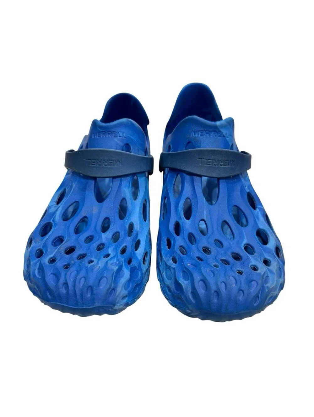 Merrell Hydro Moc Rubber Blue Slip-On Shoes Waterproof Sandals Men’s Size M’S14